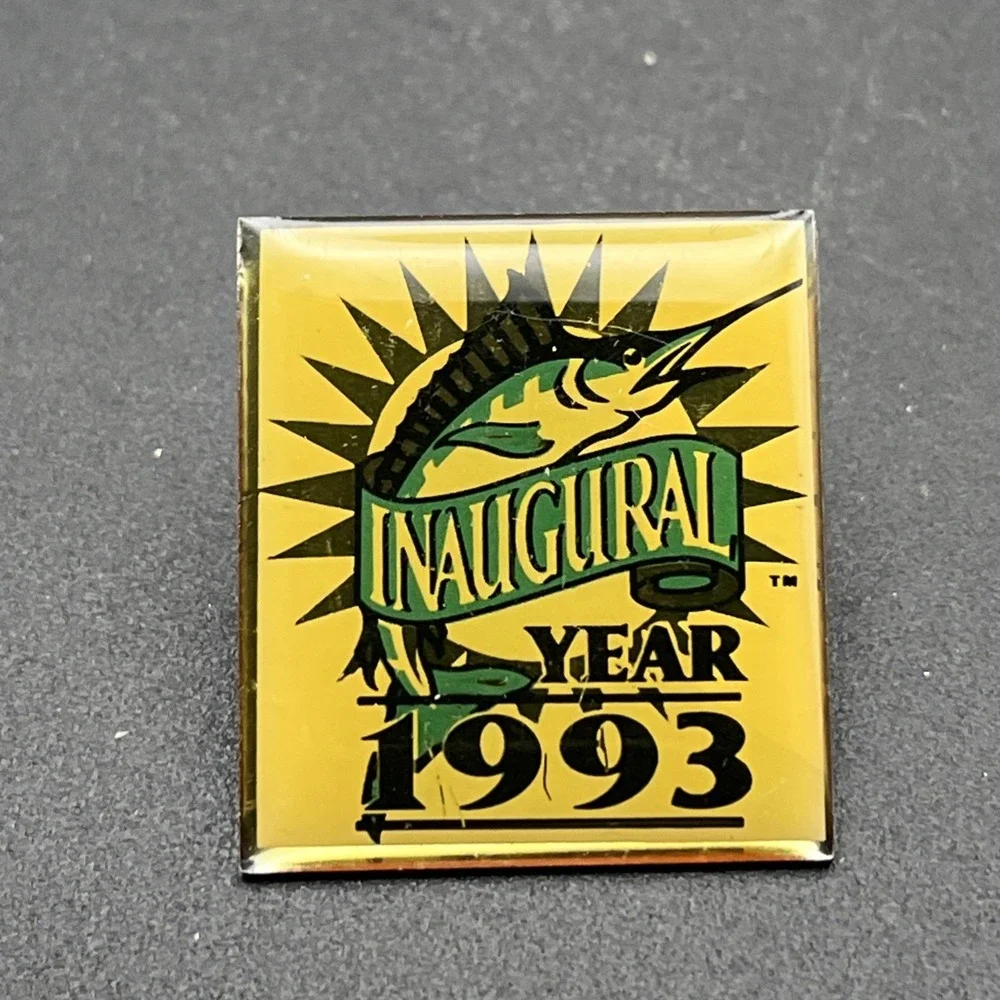 MLB Baseball Florida Marlins‎ Inaugural Year 1993 Lapel Hat Pin